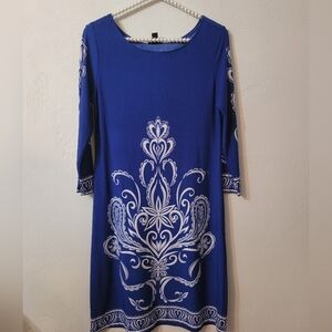 Forever Unique Royal Blue Stylish Dress!
